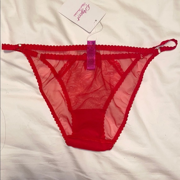 NWT L’Agent by AP Mariona Lace Cutout Brief Panty - Picture 11 of 11